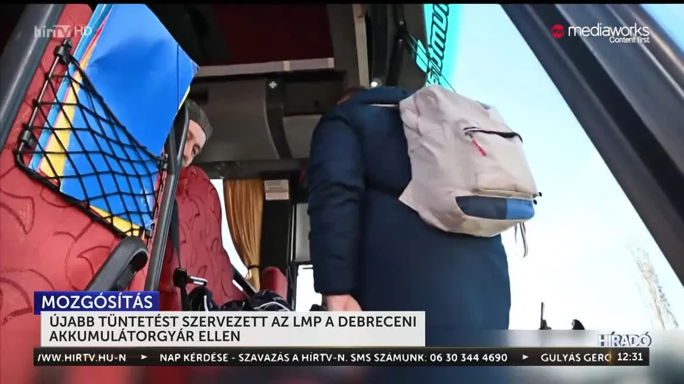 Újabb tüntetést szervezett az LMP a debreceni akkumulátorgyár ellen