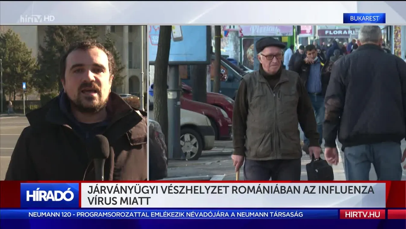 Járványügyi vészhelyzet Romániában az influenza vírus miatt