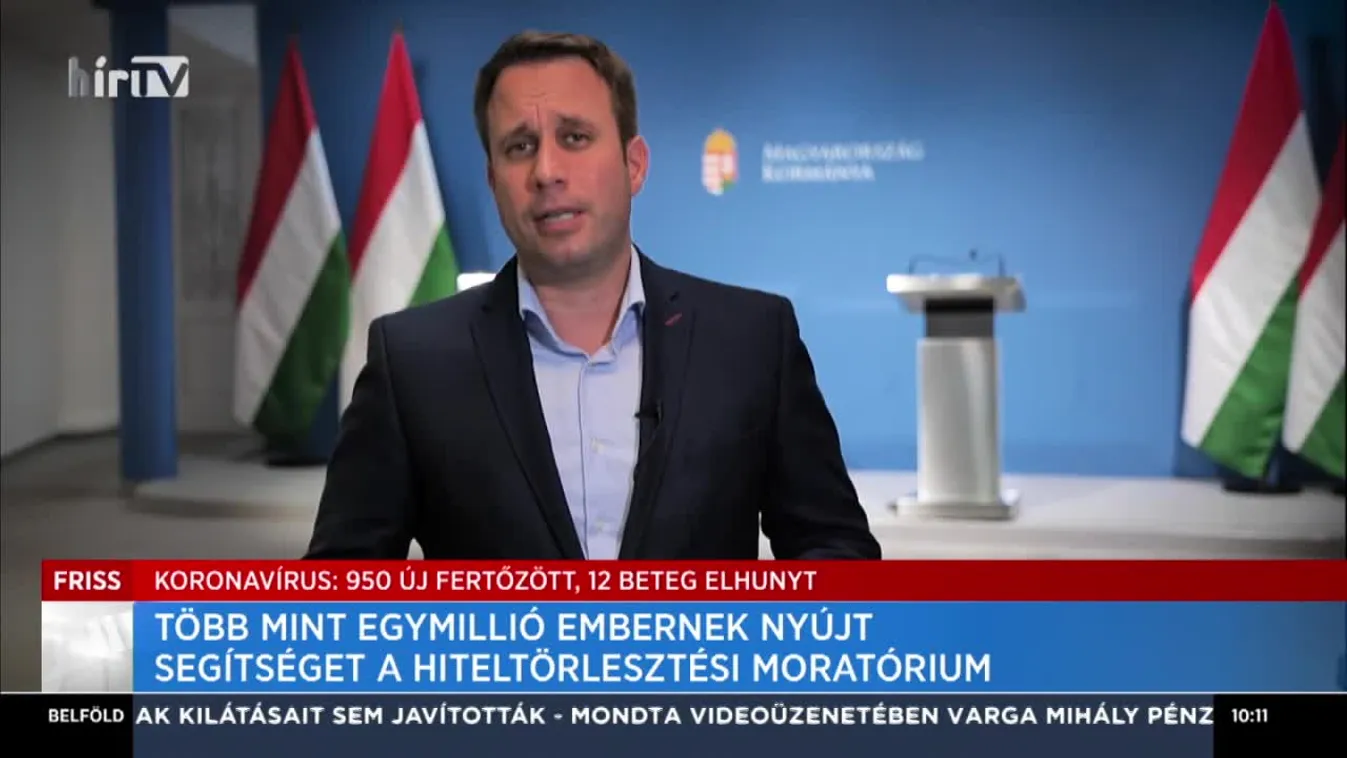 Több mint egymillió embernek nyújt segítséget a hiteltörlesztési moratórium