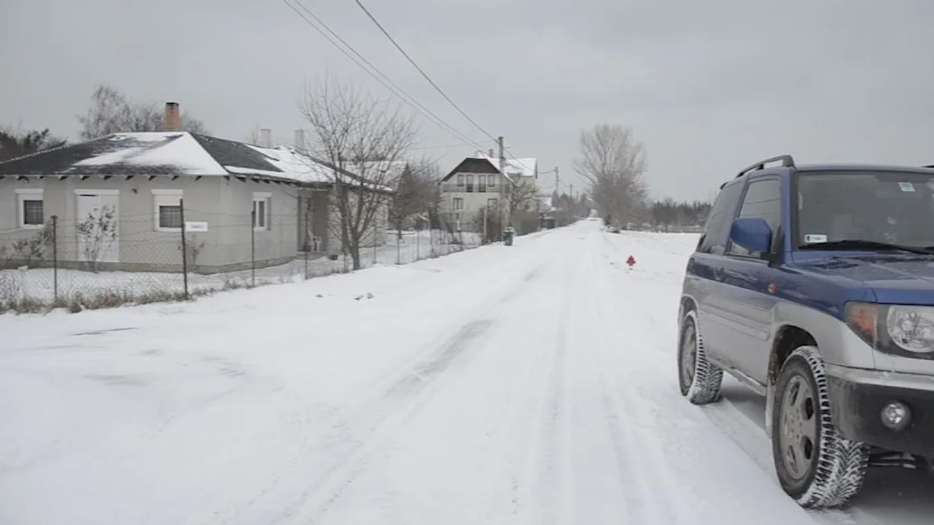 Jött a hó, és kiütéssel győzött