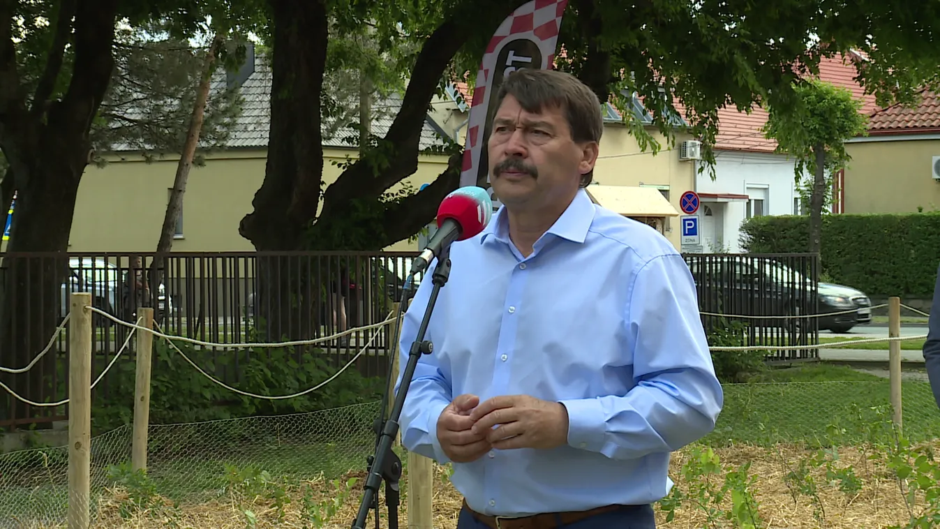 Átadták a városi mini erdőt Sopronban + videó