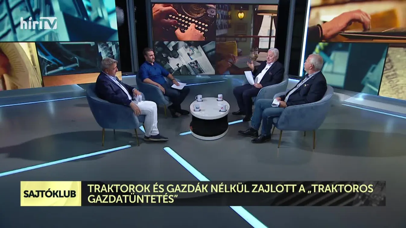 Sajtóklub: Traktorok és gazdák nélkül zajlott a "traktoros gazdatüntetés"