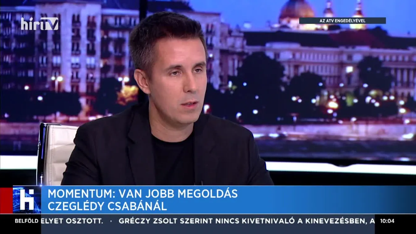 Momentum: Van jobb megoldás Czeglédy Csabánál