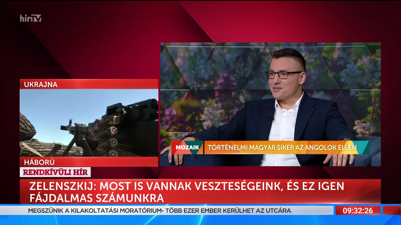 Mozaik: Történelmi magyar siker az angolok ellen