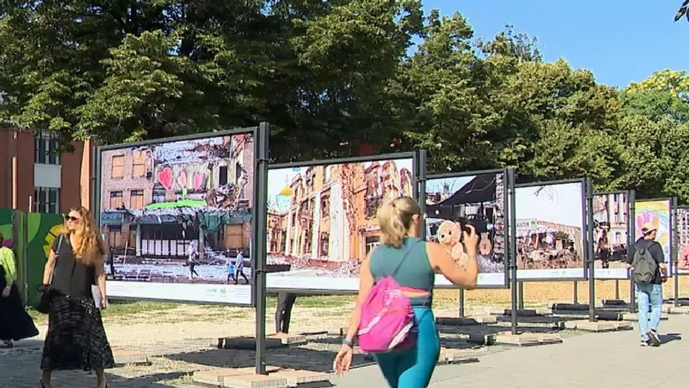 Megrendítő fotók és gyermekrajzok mutatják be a szétbombázott Ukrajnát + videó