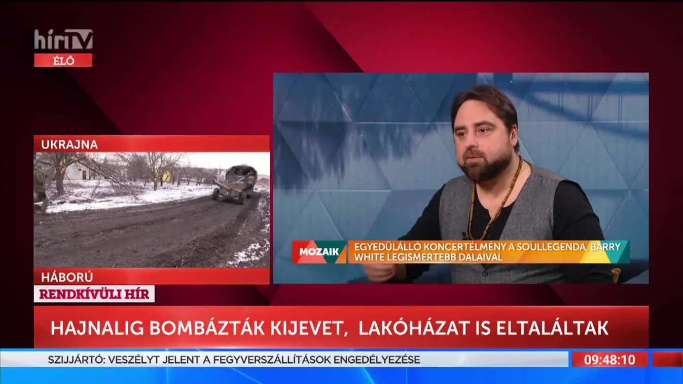 Mozaik - Egyedülálló koncertélmény a soullegenda, Barry White legismertebb dalaival