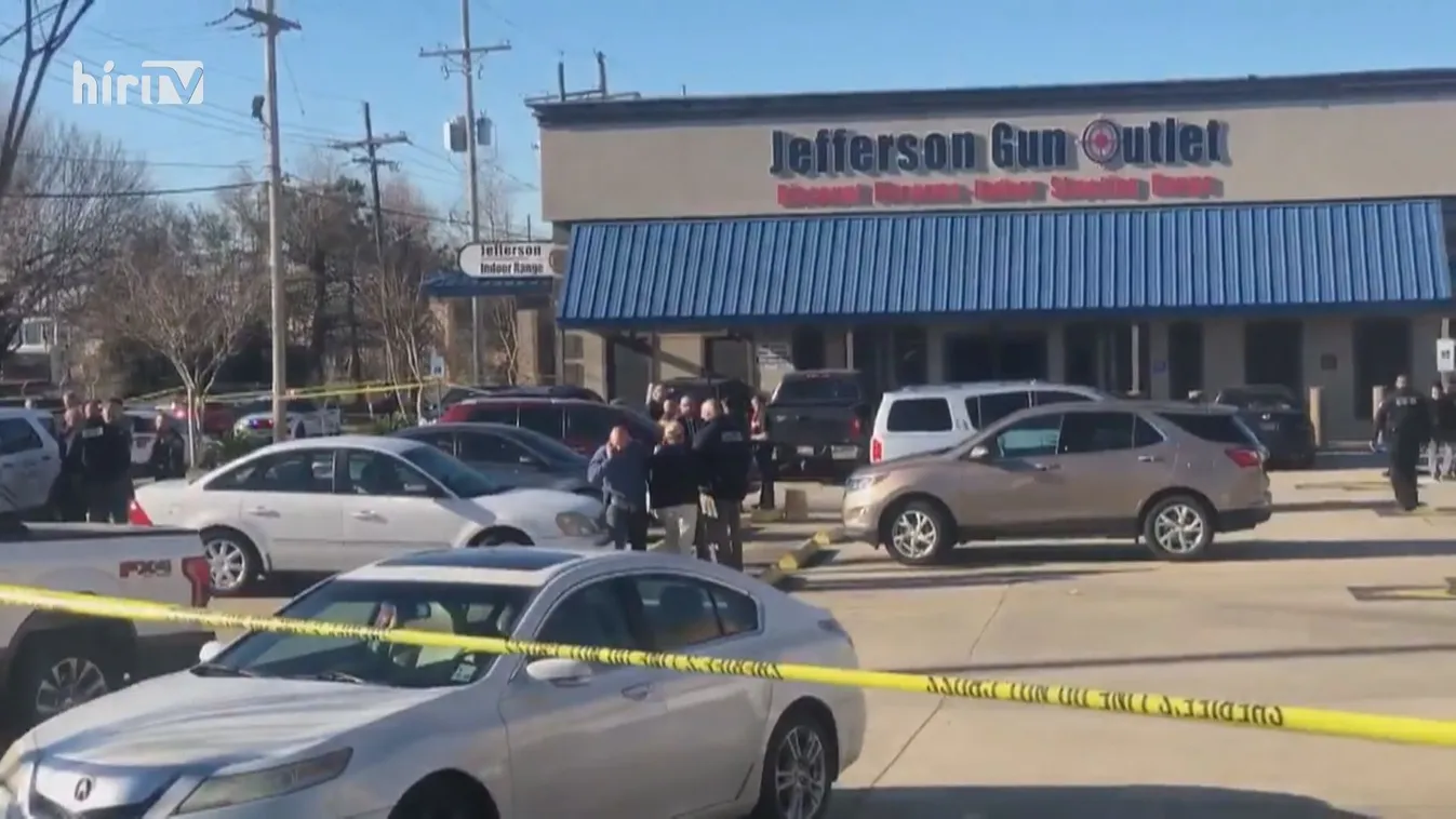 Tűzharc tört ki egy fegyverboltban New Orleans külvárosában