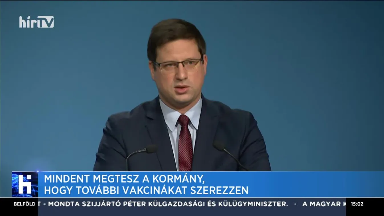 Mindent megtesz a kormány, hogy további vakcinákat szerezzen