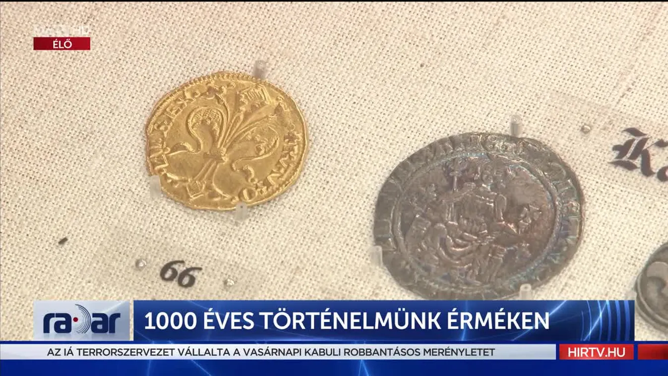 Radar - 1000 éves történelmünk érméken