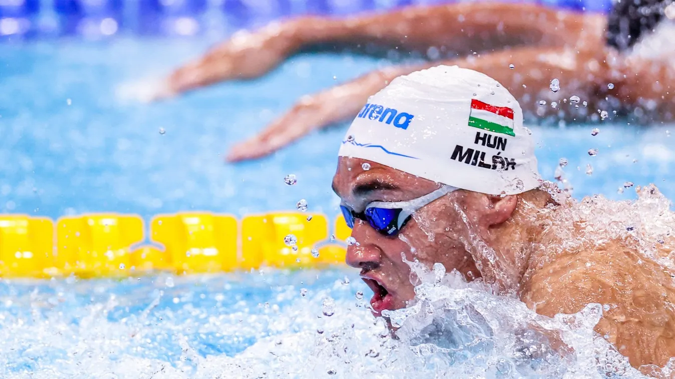 Ötödik a 4x200-as férfi gyorsváltó, Milák a legjobb idővel döntős