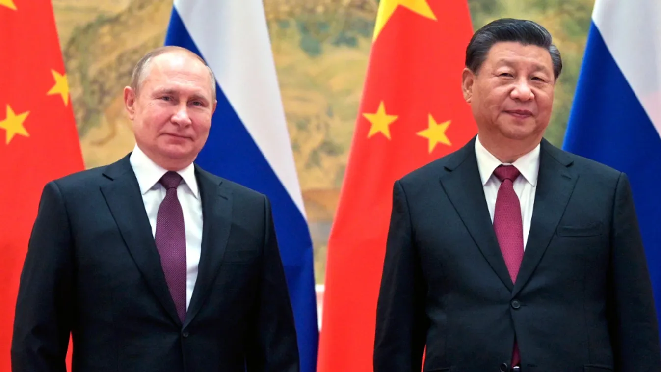 Vlagyimir Putyin megérkezett Pekingbe