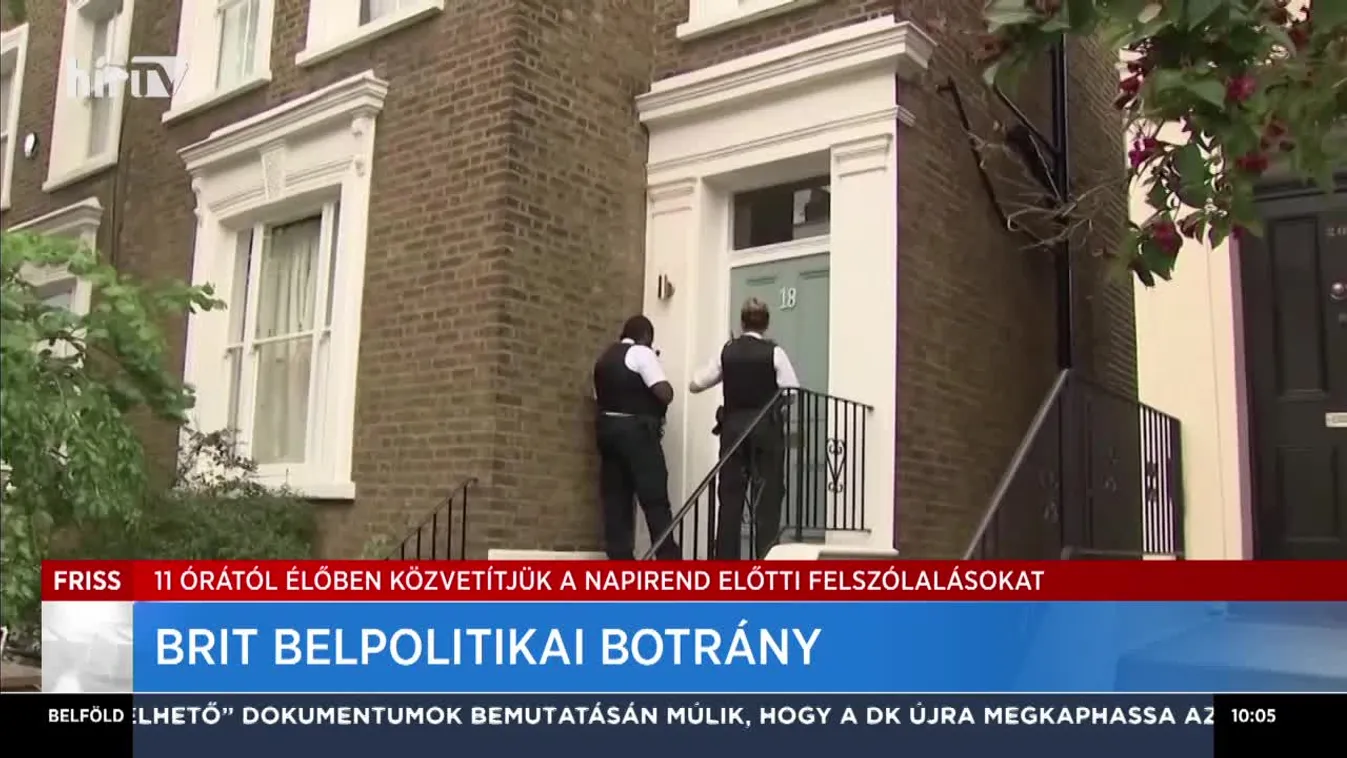 Brit belpolitikai botrány