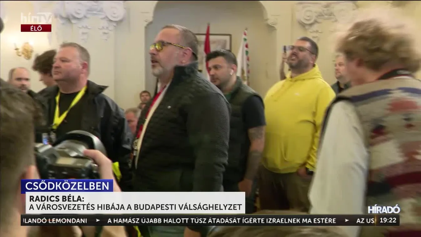 Radics Béla: A városvezetés hibája a budapesti válsághelyzet