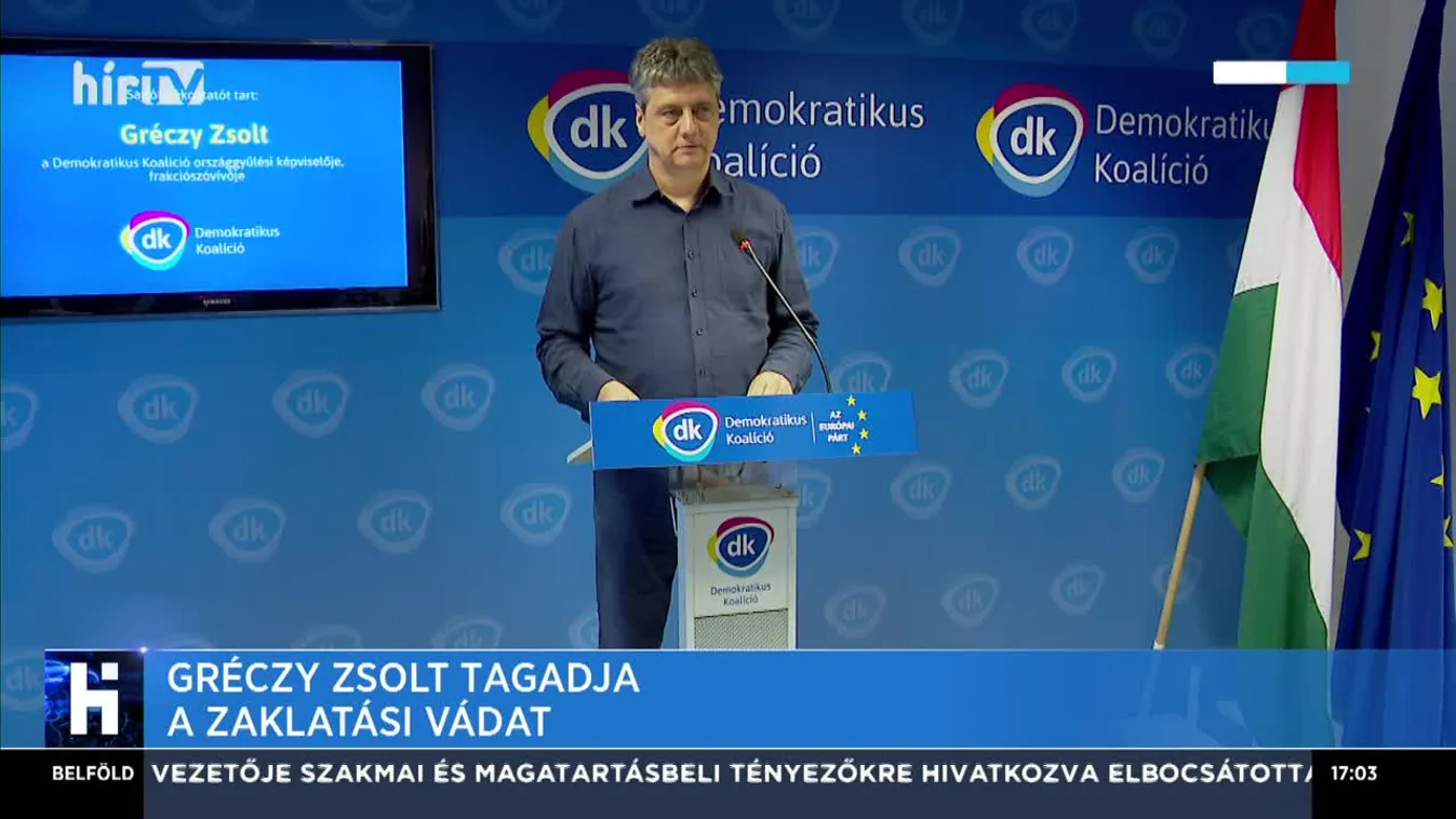 Gréczy Zsolt tagadja a zaklatási vádat