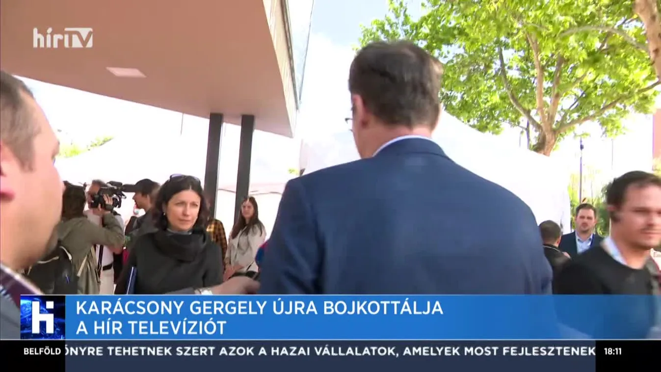Karácsony Gergely újra bojkottálja a Hír Televíziót