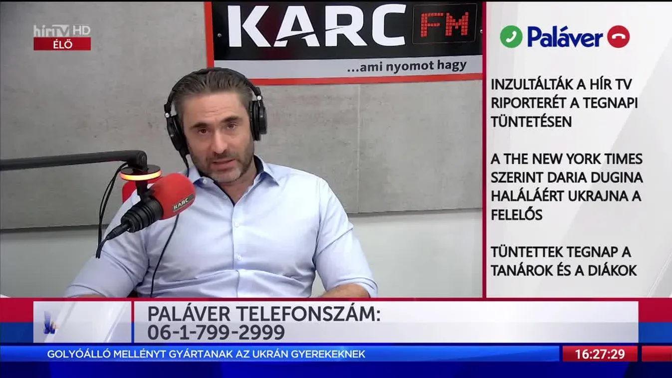 Paláver: Tüntettek tegnap a tanárok és a diákok