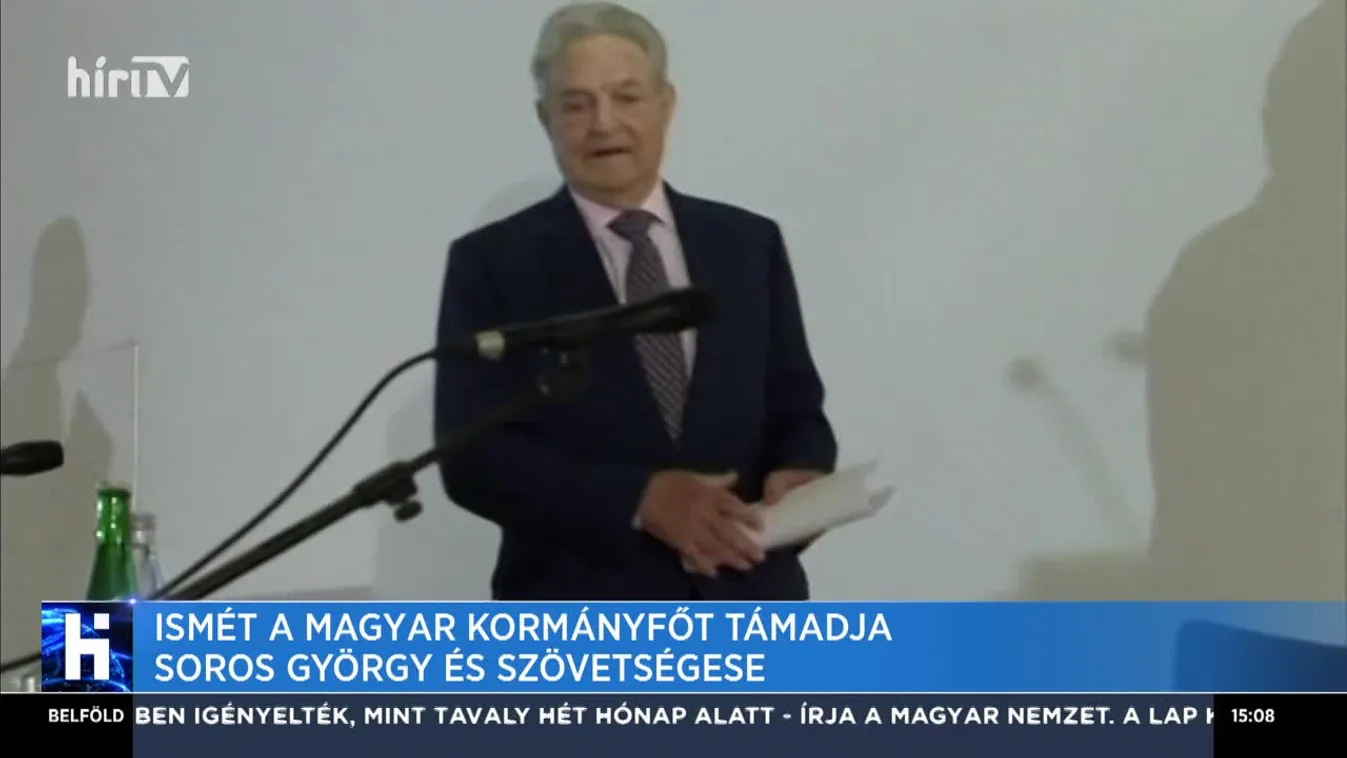 Ismét a magyar kormányfőt támadja Soros György és szövetségese