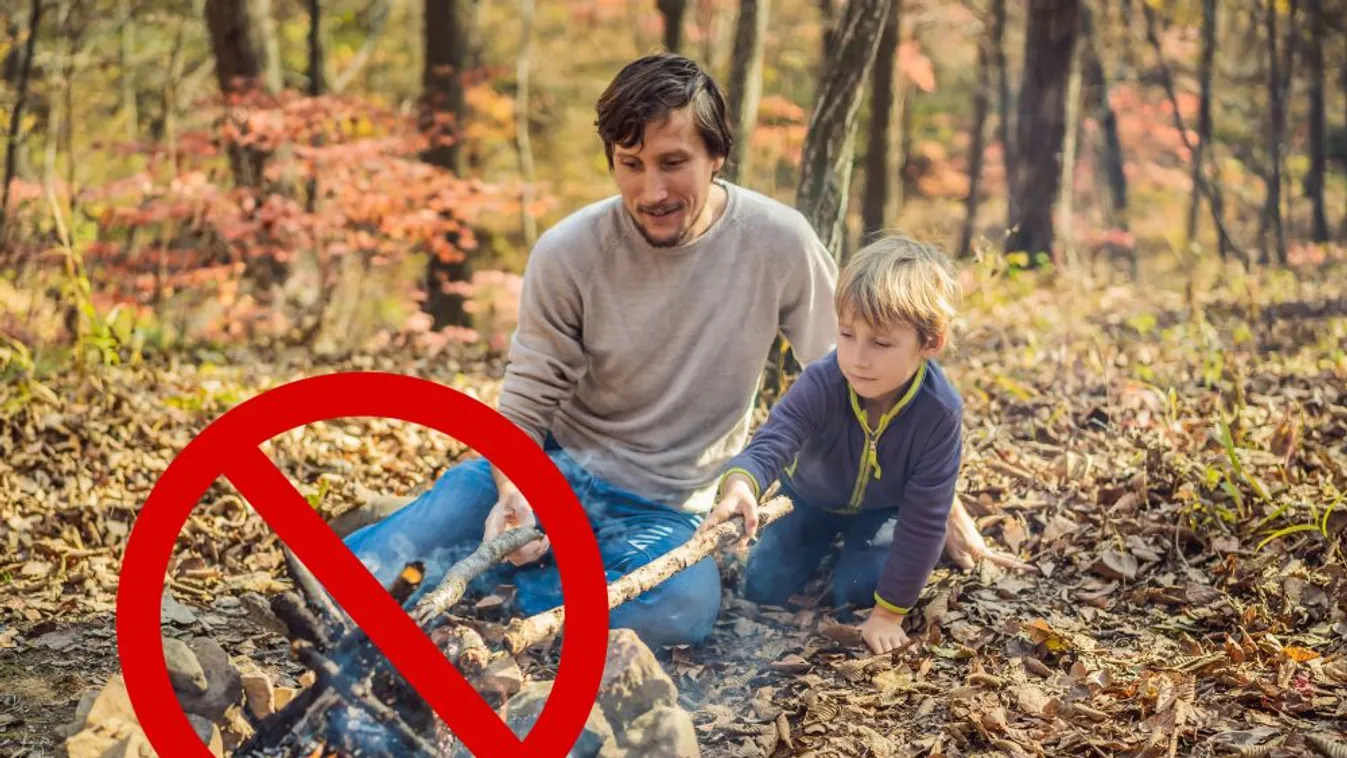Tűzgyújtási tilalmat rendeltek el három megyében szombattól