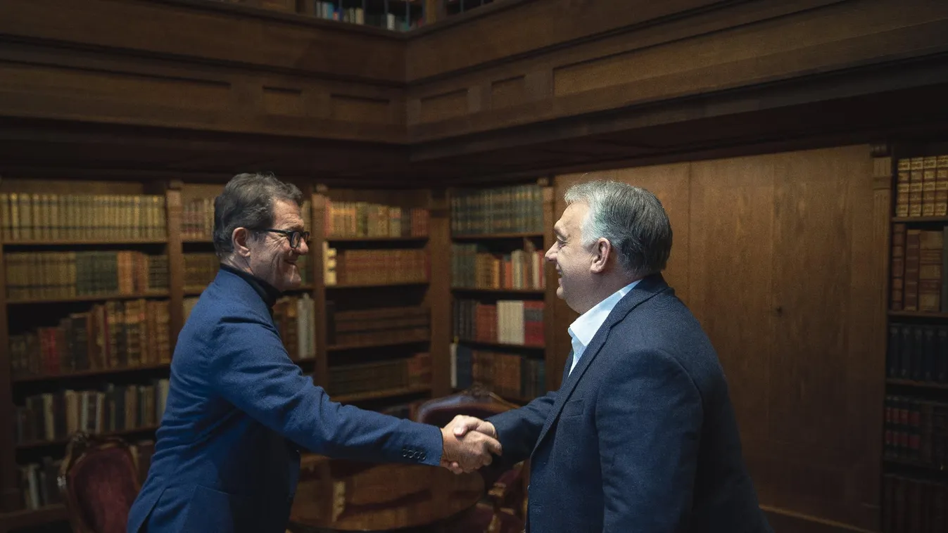Orbán Viktor fogadta Fabio Capellót