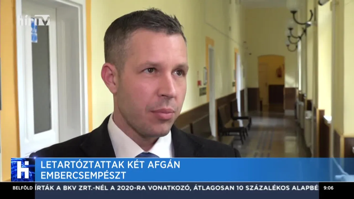 Letartóztattak két afgán embercsempészt