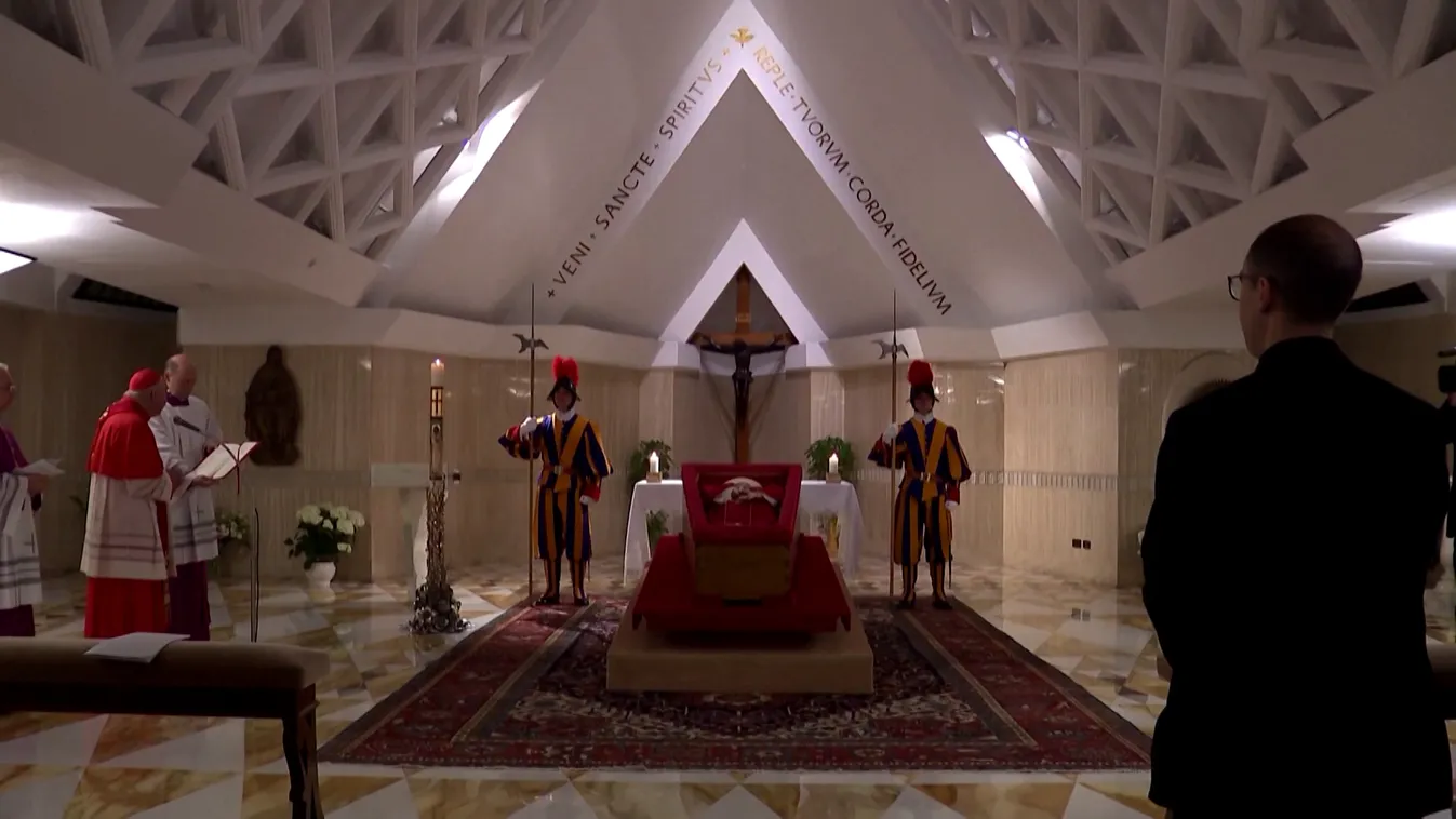 A Szentatyát április 26-án, 10 órakor helyezik végső nyugalomra + videó