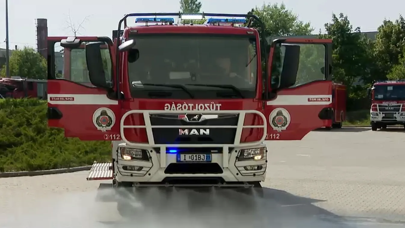 Harminchét új gépjárműfecskendőt szerez be a Katasztrófavédelem