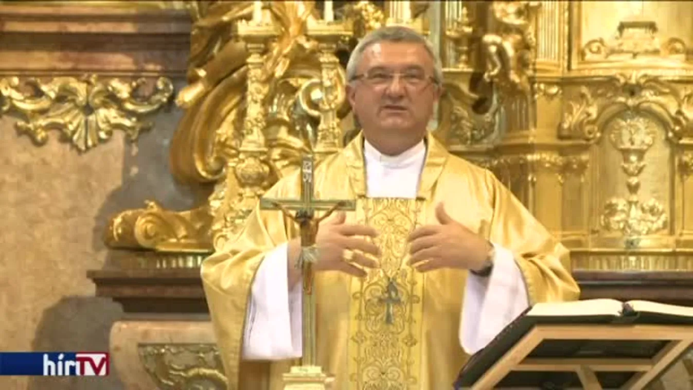 Jubiláló házasoknak misézett Veres András