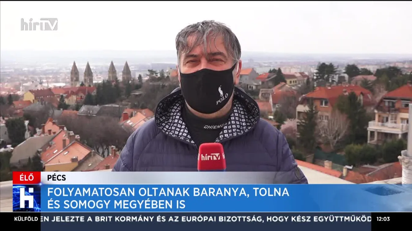 Folyamatosan oltanak Baranya, Tolna és Somogy megyében