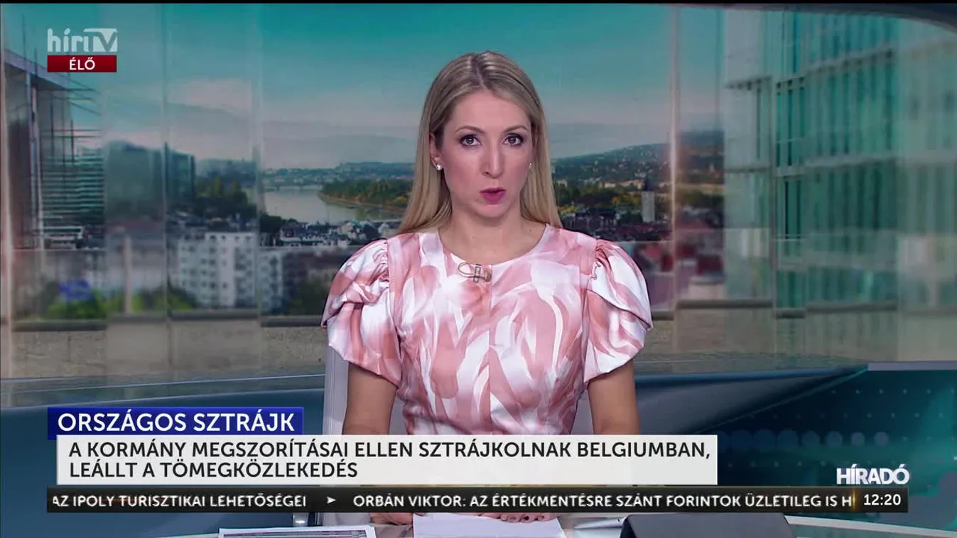 A KORMÁNY MEGSZORÍTÁSAI ELLEN SZTRÁJKOLNAK BELGIUMBAN, LEÁLLT A TÖMEGKÖZLEKEDÉS