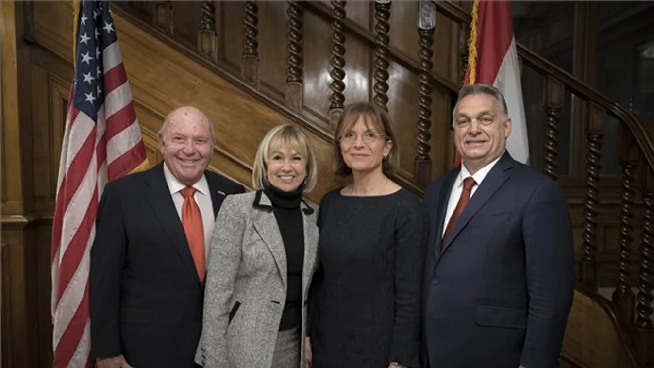 Az amerikai nagykövettel találkozott Orbán Viktor