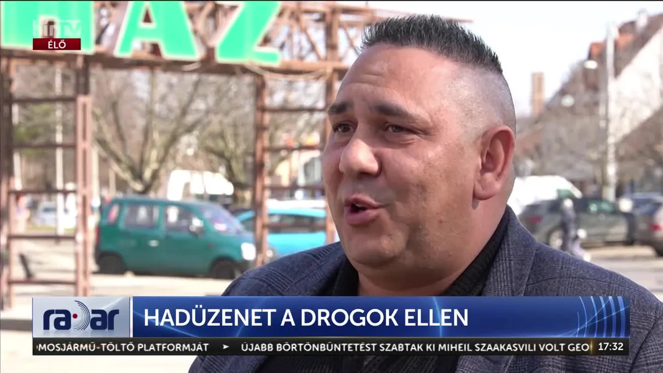 Radar - Hadüzenet a drogok ellen + videó