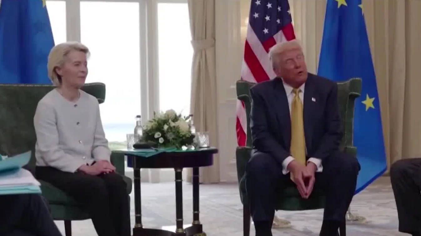 Orbán Viktor szerint Donald Trump megette reggelire Ursula von der Leyent + videó