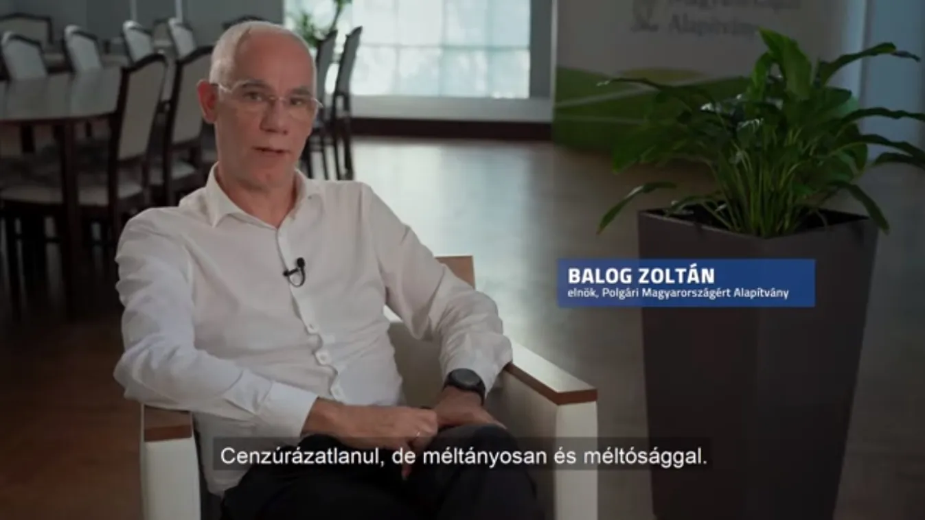 Balog Zoltán: Tabuk nélkül, cenzúrázatlanul