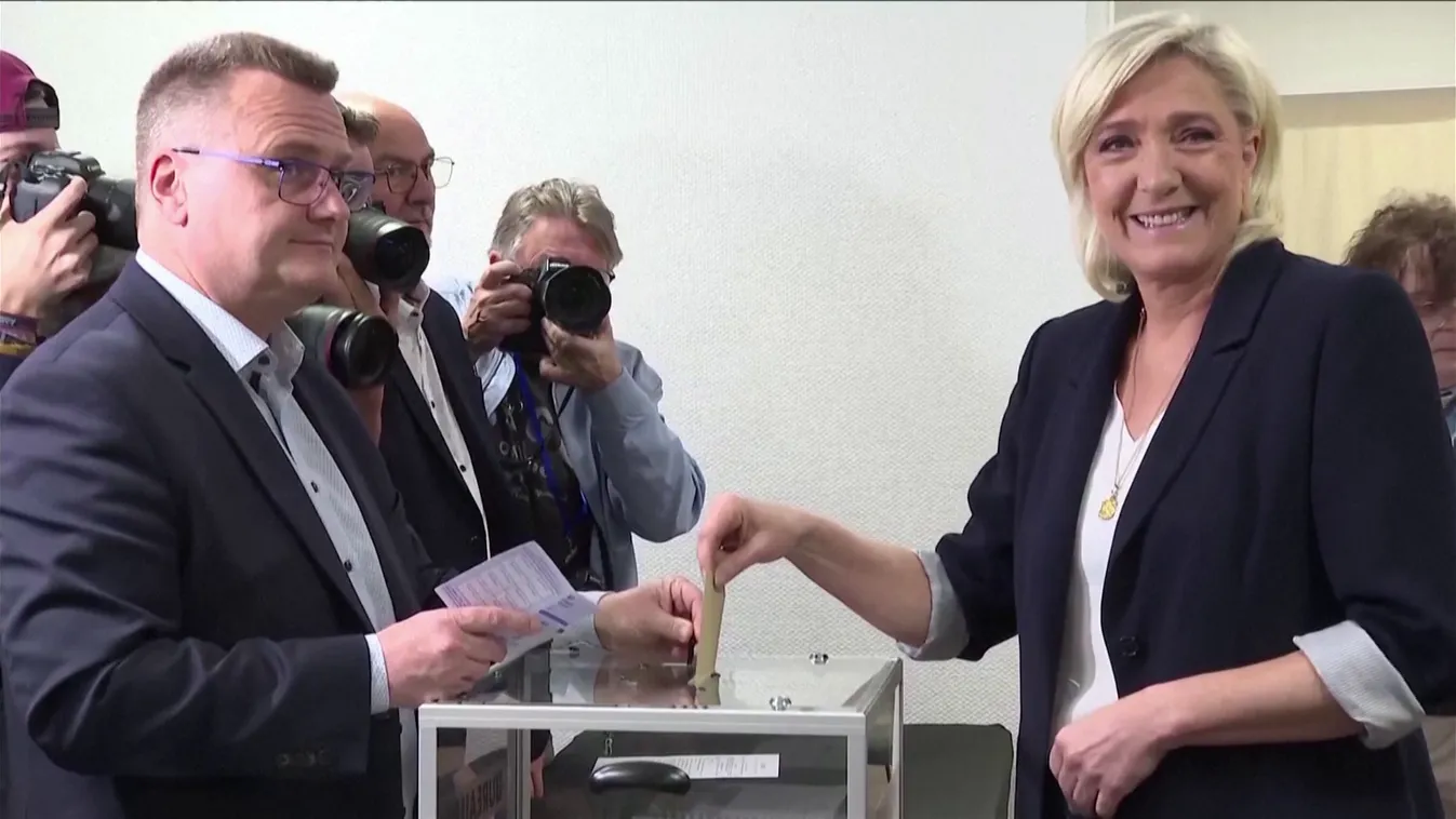 Vasárnap rendezik Franciaországban az előrehozott nemzetgyűlési választások első fordulóját + videó