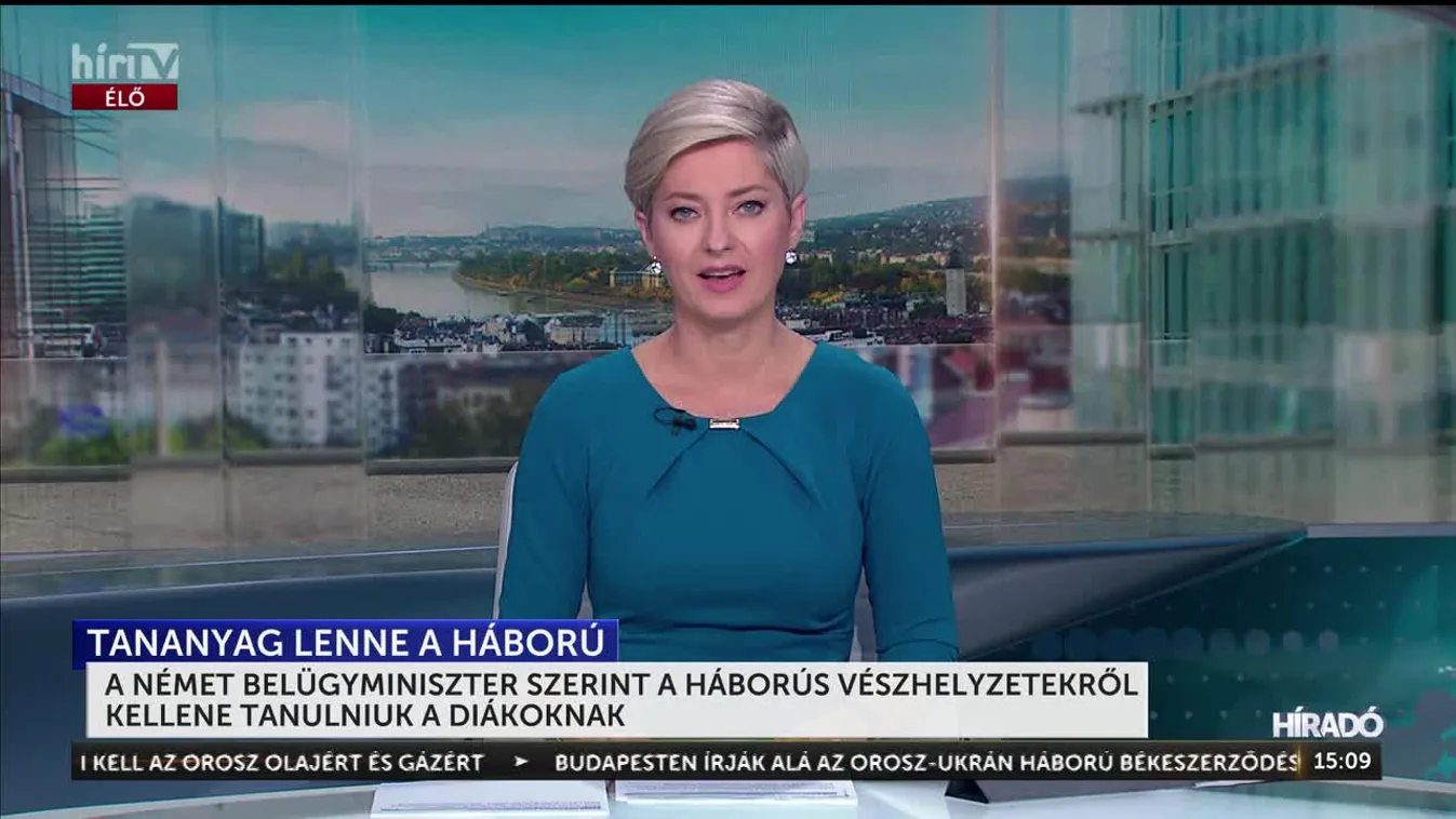 A NÉMET BELÜGYMINISZTER SZERINT A HÁBORÚS VÉSZHELYZETEKRŐL KELLENE TANULNIUK A DIÁKOKNAK