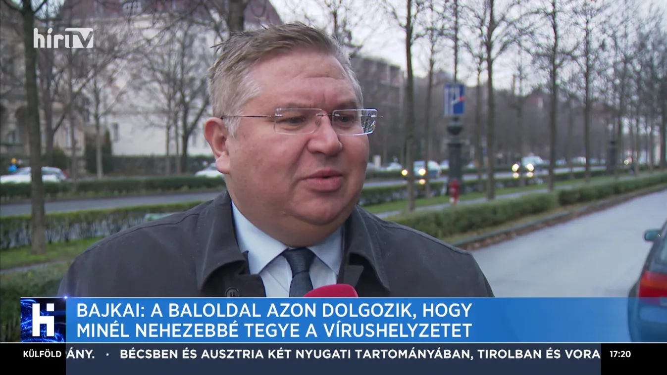 Bajkai: A baloldal azon dolgozik, hogy minél nehezebbé tegye a vírushelyzetet