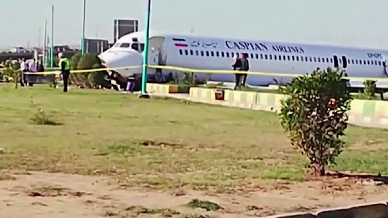 Kis híján újabb repülőgép-szerencsétlenség történt Iránban