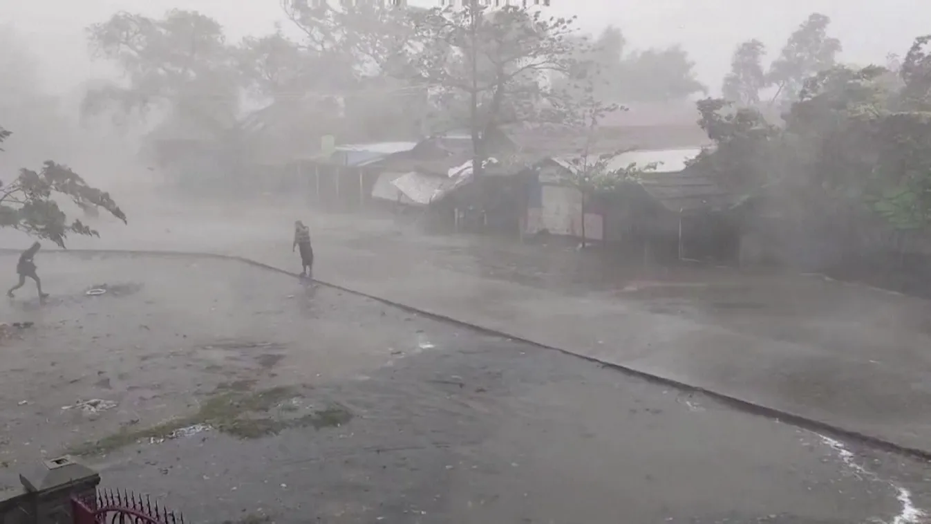 Bangladesben és Mianmarban pusztít a Mocha ciklon