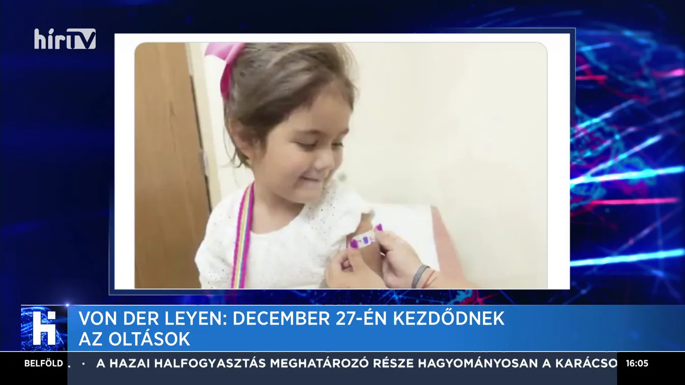 Von der Leyen: December 27-én kezdődnek az oltások