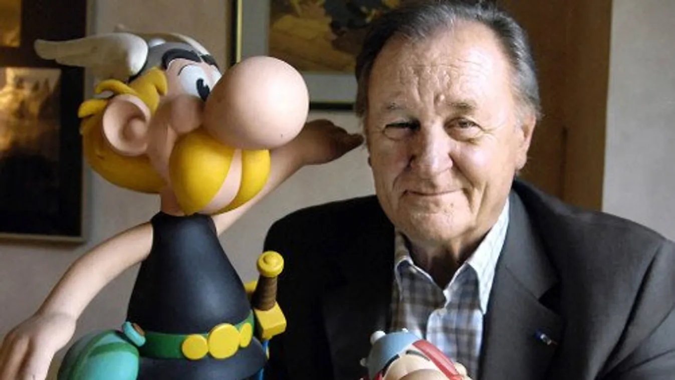 Elhunyt Albert Uderzo, az Asterix és Obelix történetek írója és rajzolója