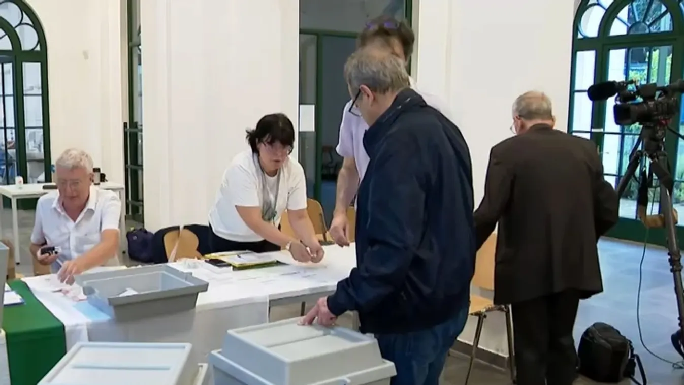 Leadták az első voksokat a szavazóhelyeken + videó