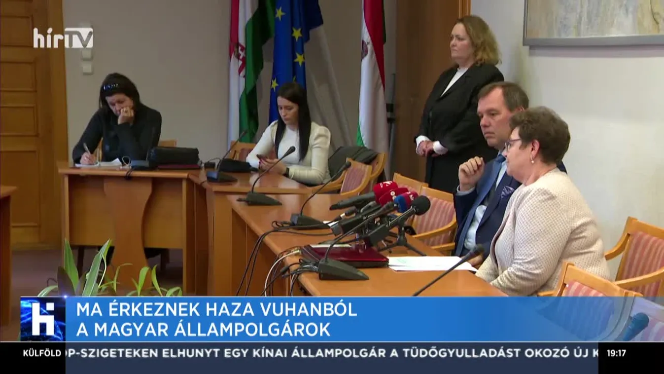 Ma érkeznek haza Vuhanból a magyar állampolgárok