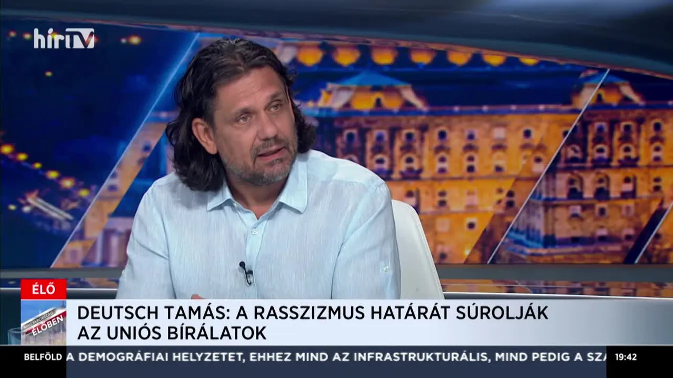 Deutsch Tamás: Szégyellje magát mindenki, aki diktatúrát kiált