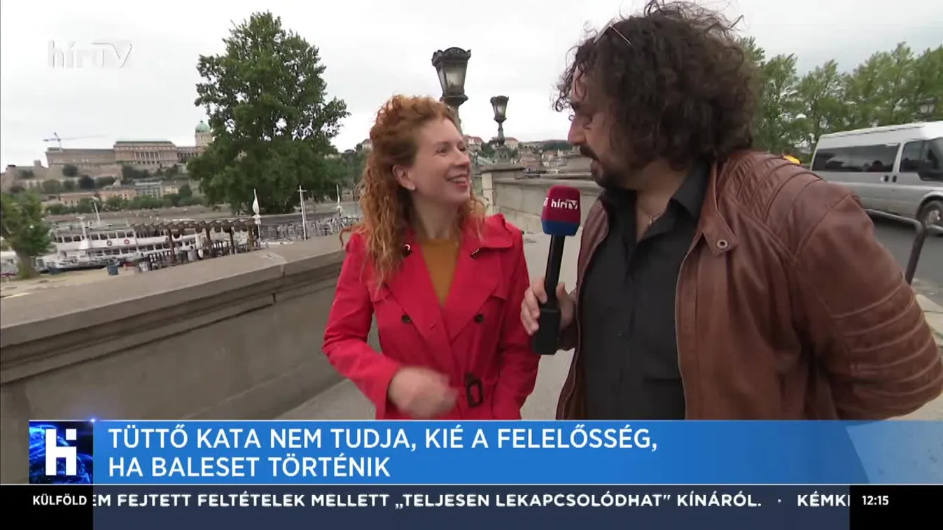 Tüttő Kata nem tudja, kié a felelősség, ha baleset történik