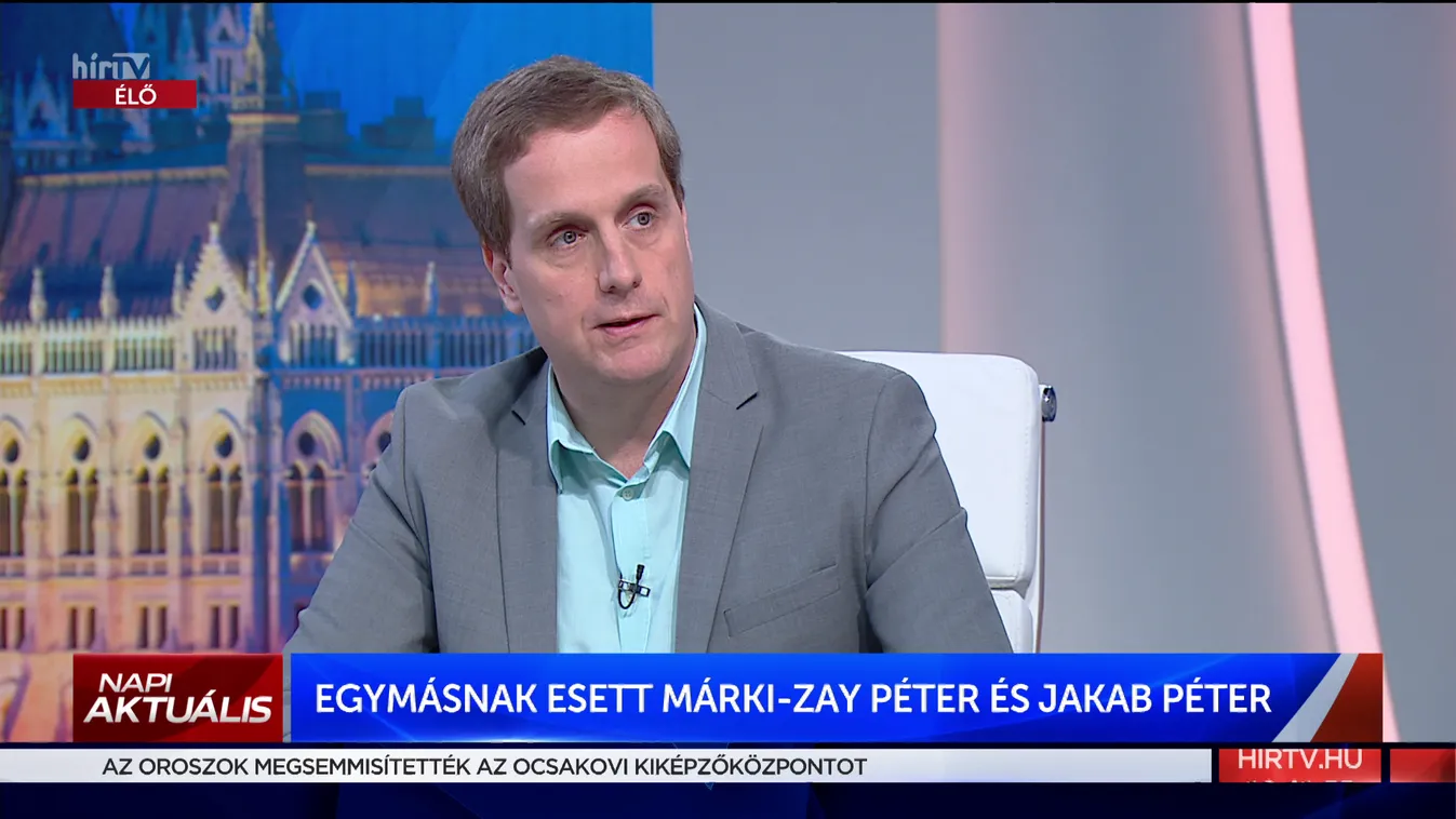 Egymásnak esett Márki-Zay Péter és Jakab Péter
