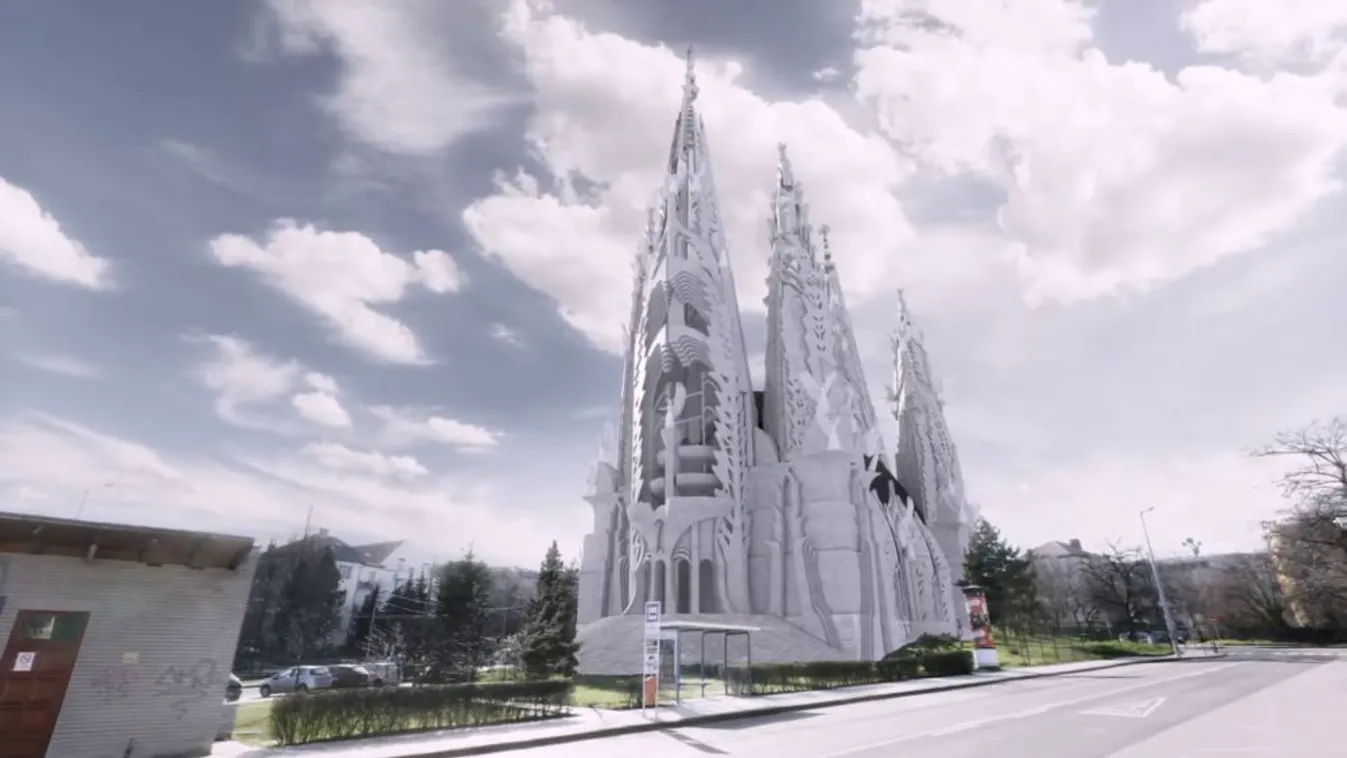 Tíz év alatt felépülhetne a Makovecz Imre által megálmodott templom Budapesten