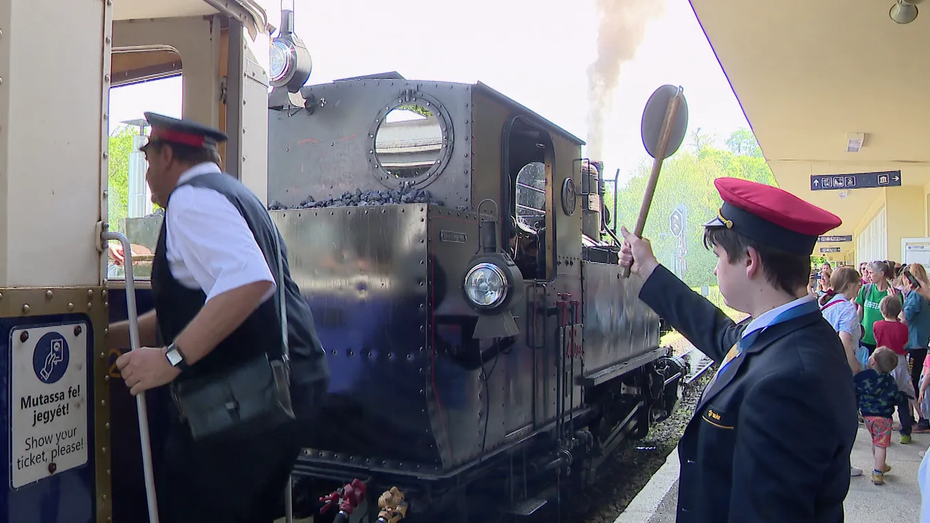 Gyerekvasutasnak lenni hivatás + videó