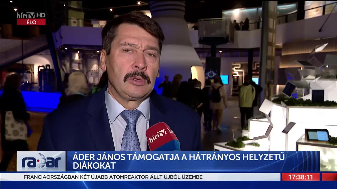 Radar - Áder János támogatja a hátrányos helyzetű diákokat