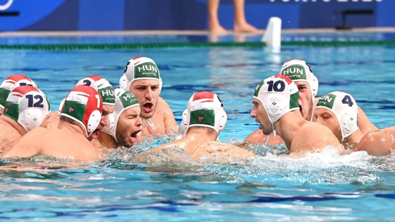 Olimpiai bronzérmes a magyar férfi vízilabda-válogatott