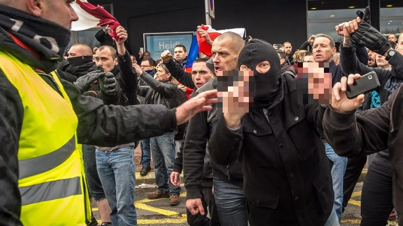 A migránsok ellen vonultak utcára Európa-szerte